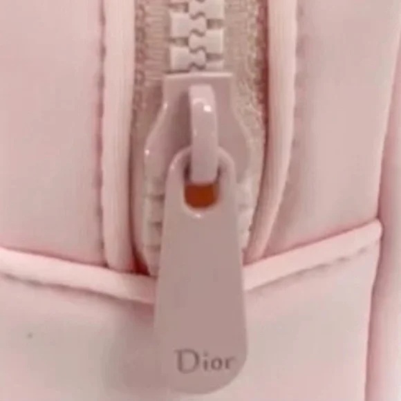 NIB DIOR Bag Pink Large Pouch Case NEW with BOX - Picture 4 of 5
